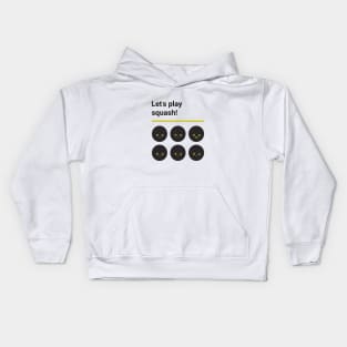 Squash balls Kids Hoodie